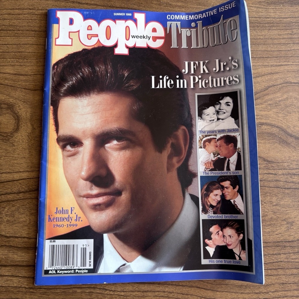 John F. Kennedy Jr. Tribute Commemorative Issue People Magazine Summer 1999 JFK